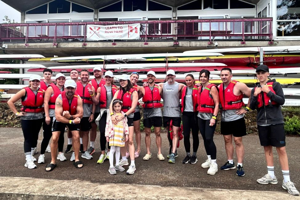 An “Oarsome” performance to raise funds for Royal Marsden